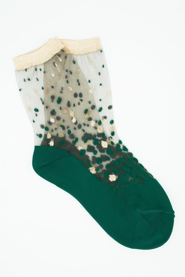 Chaussette Nakameguro Emeraude ST EUSTACHE, Taille: 36/38