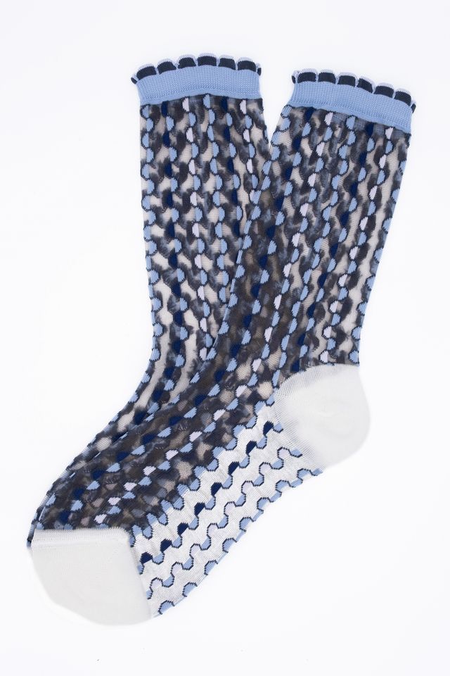 Chaussette Cirkelbroen Bleu ST EUSTACHE Chaussette Cirkelbroen Bleu ST EUSTACHE, Taille: 36/38