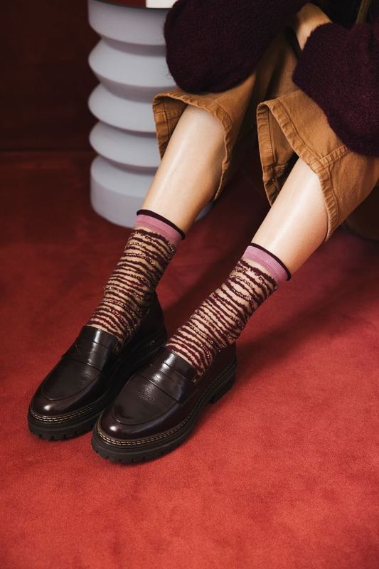 Chaussette Oresund Bordeaux ST EUSTACHE