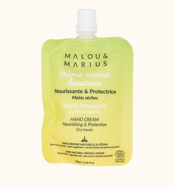 Crème Mains Vanille Bergamote MALOU & MARIUS