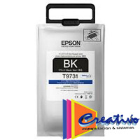 Cartucho de tinta Epson® color negro de alto rendimiento para impresora WF-C869R