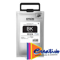 Cartucho de tinta Epson® color negro de alto rendimiento para impresora WF-R5690