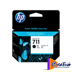 Cartucho de tinta negra HP 711 80-ml (CZ133A)