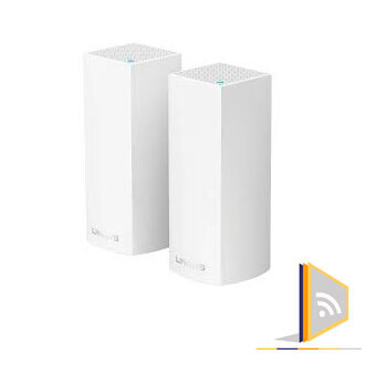 Sistema Velop Wi-Fi Intelligent Mesh tribanda de LINKSYS  WHW AC2200 2PK TriBand (paquete 2)