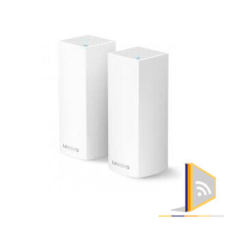 Sistema Velop WiFi Intelligent Mesh tribanda para todo el hogar MX10600, (paquete de 2 nodos)