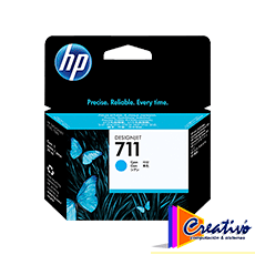 Cartucho de tinta cian HP 711 de 29-ml (CZ130A)
