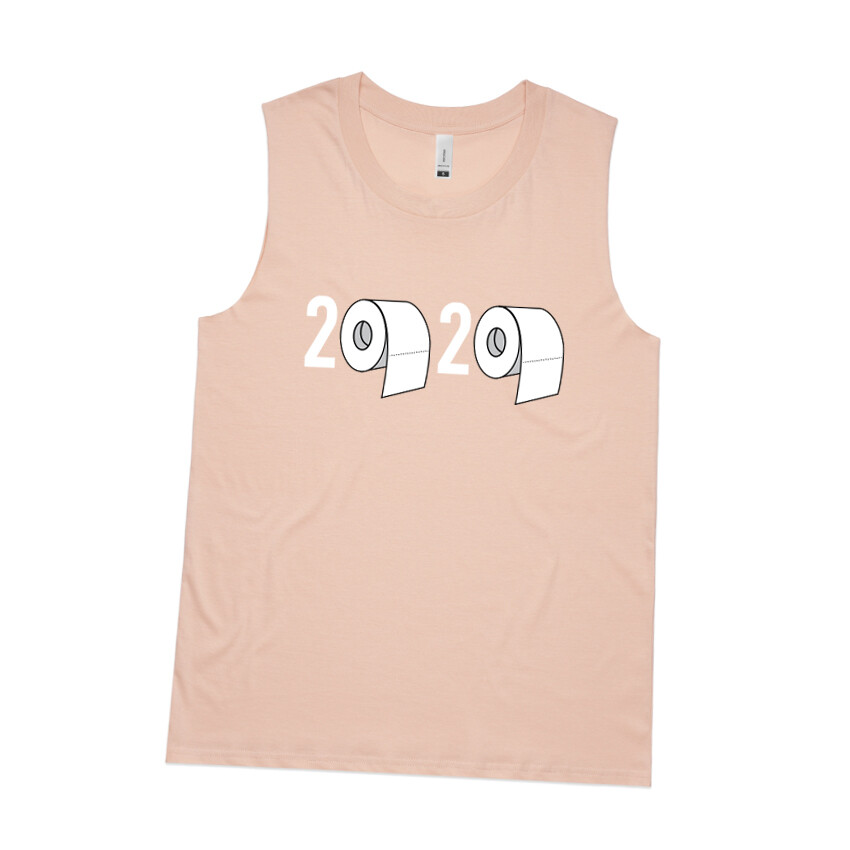 2020 Womens Tank Top Dusty Pink 2020 Womens Tank Top Dusty Pink