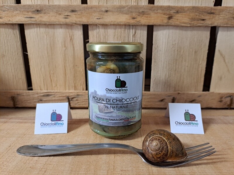 POLPA DI CHIOCCIOLE AL NATURALE 280/135GR