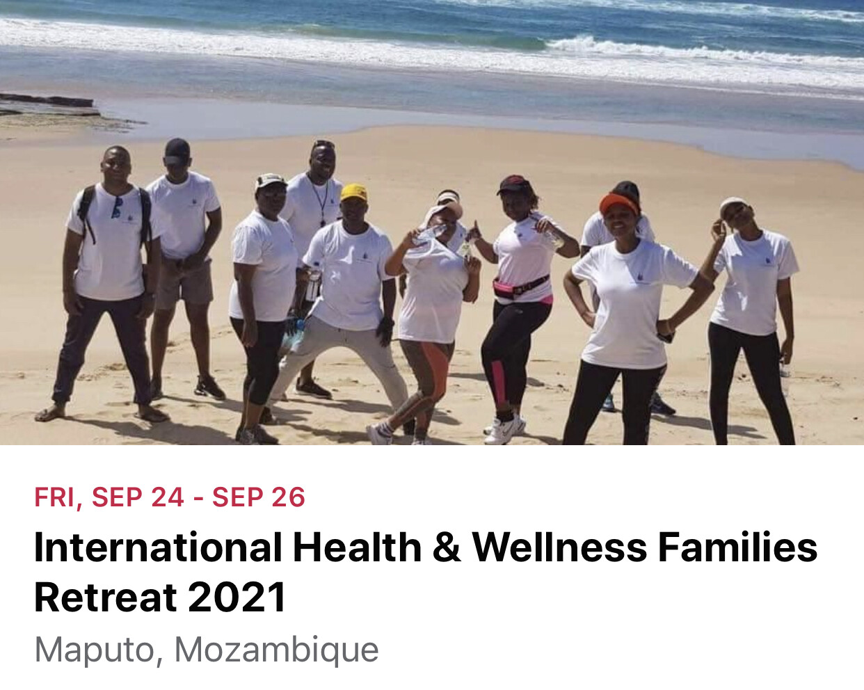 International Health &amp; Wellness Retreat 2021
