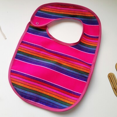 Baby Trapoz Mexican Cambaya Baby Bib.