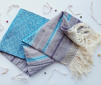 Mexican Rebozo for Natural Birth, Doula Massage, Belly Bindng, Babywearing.