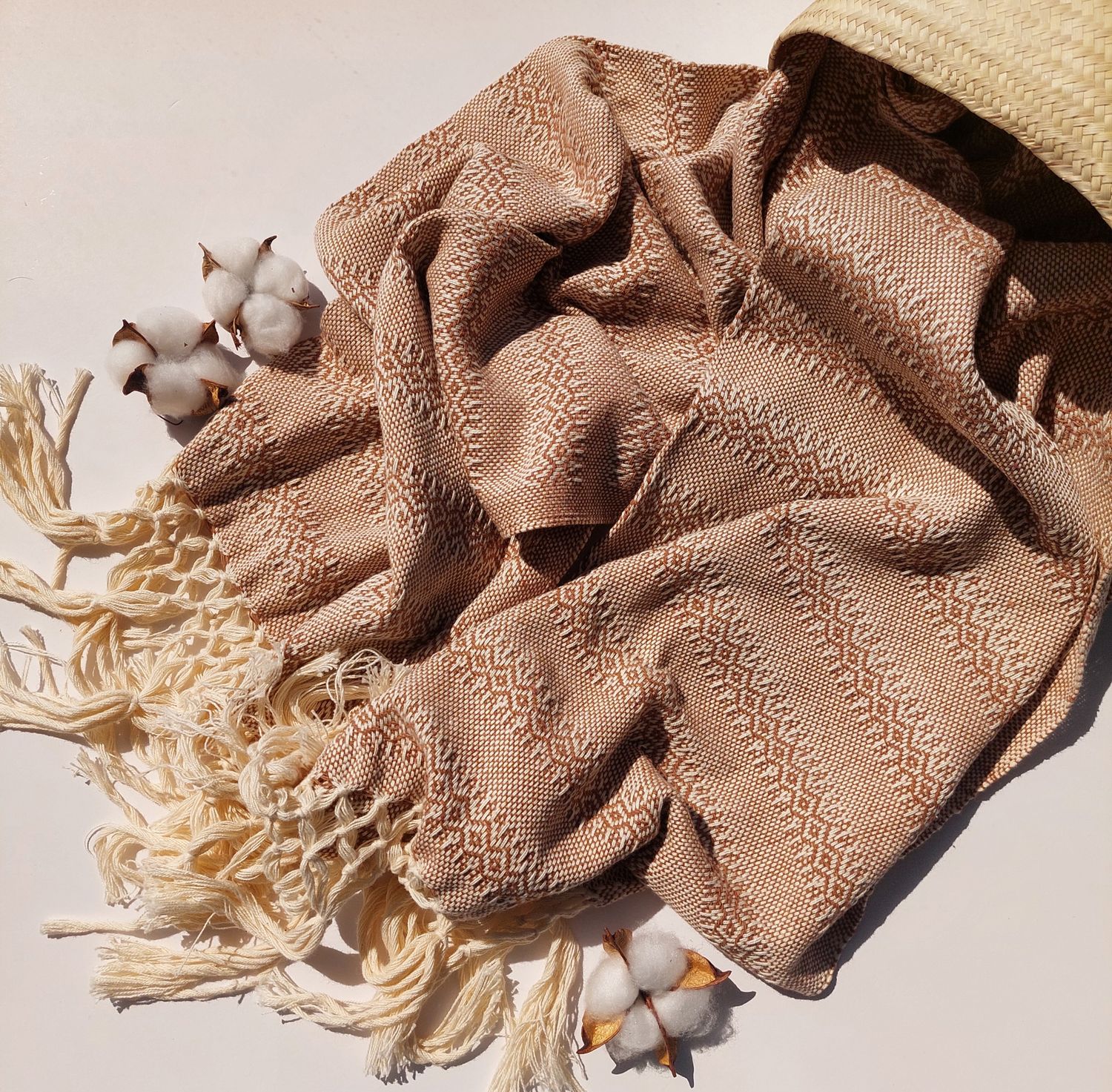 Mexican Birth Wrap, Mother_Baby Wrap (Mocha)
