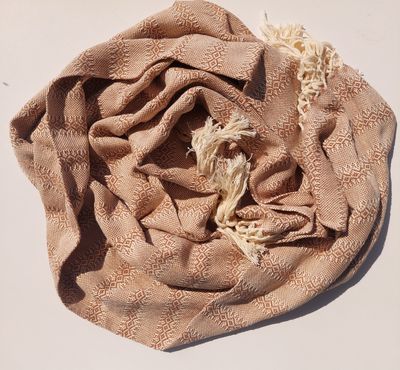 Mexican Birth Wrap, Mother_Baby Wrap (Mocha)