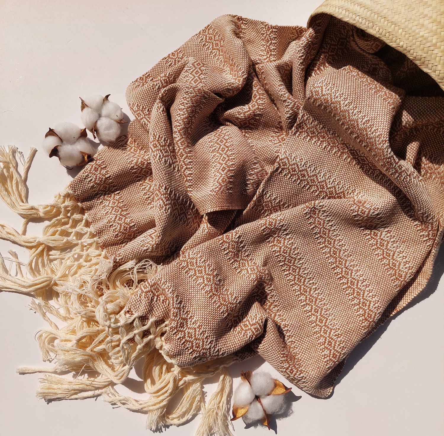 Mexican Birth Wrap, Mother_Baby Wrap (Mocha)