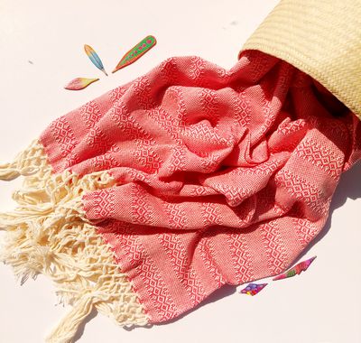 Birth Rebozo, Conection Wrap  (Coral)