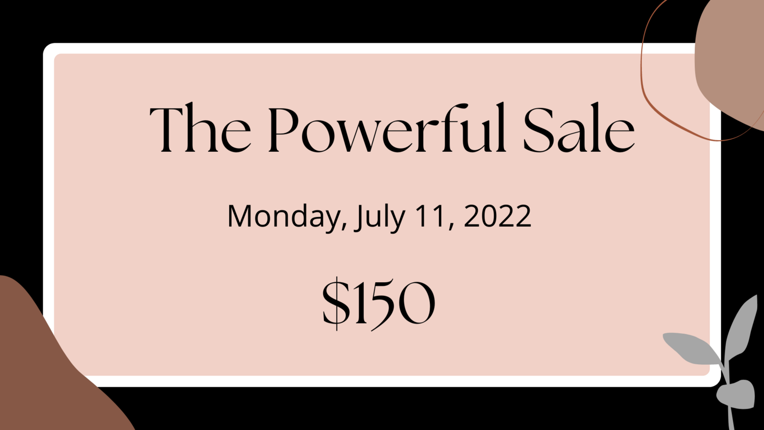 The Powerful Sale (VIRTUAL)