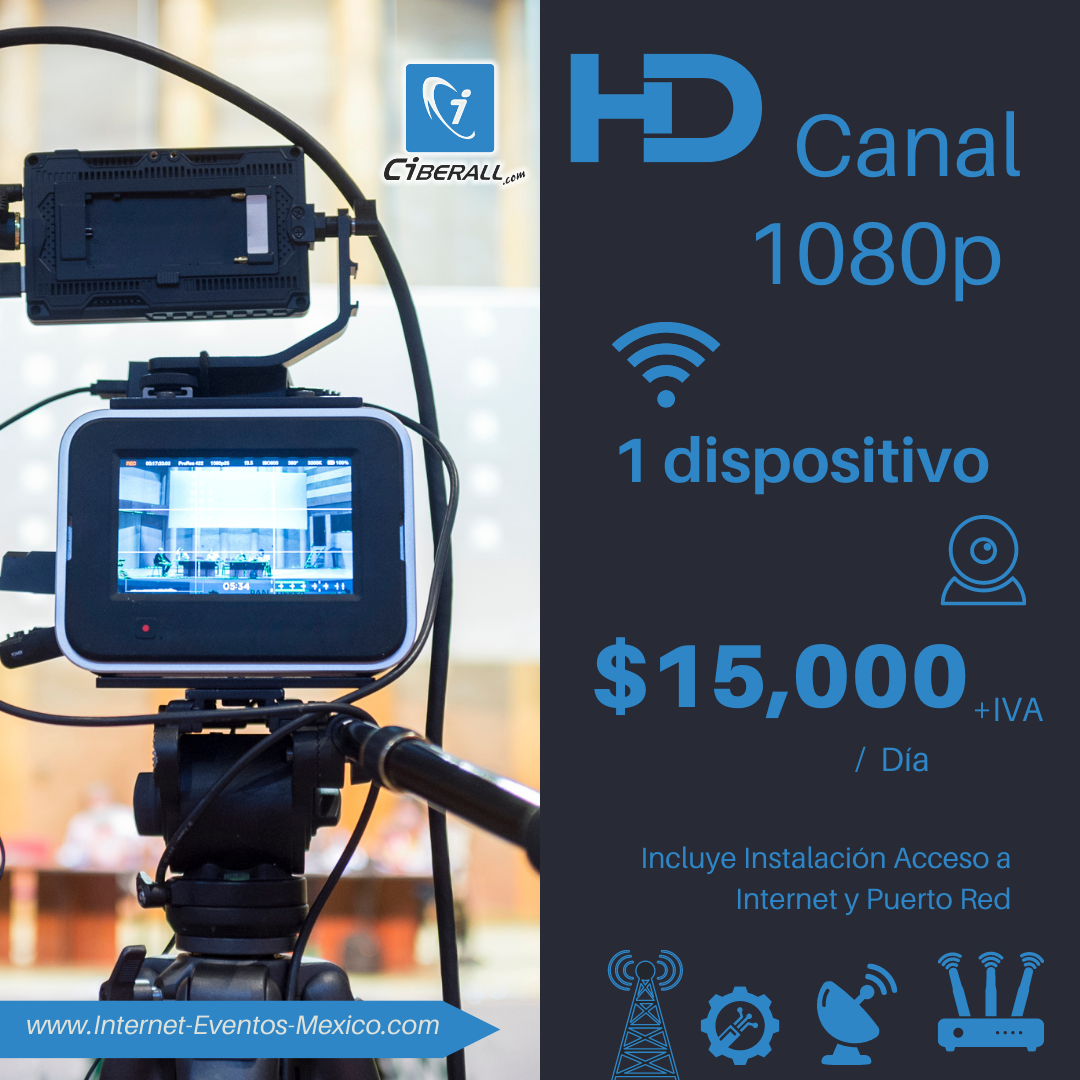 CANAL 1080p HD PARA EVENTOS