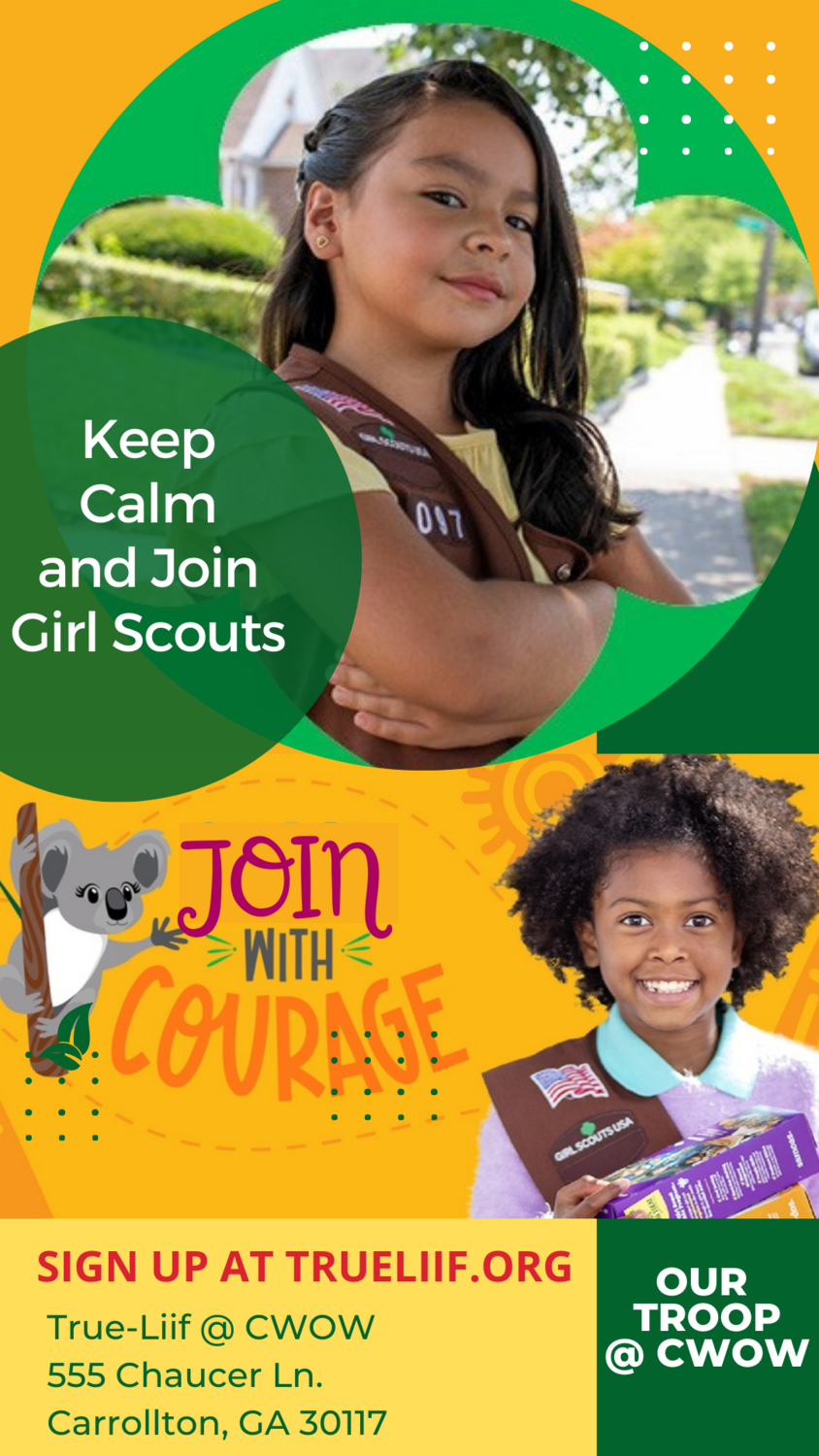 Join our Girl Scout Troup!