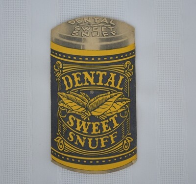 Vintage Dental Sweet Snuff Advertising Note Pad Booklet