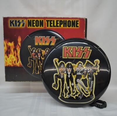 Vintage Kiss Telephone with Original Box