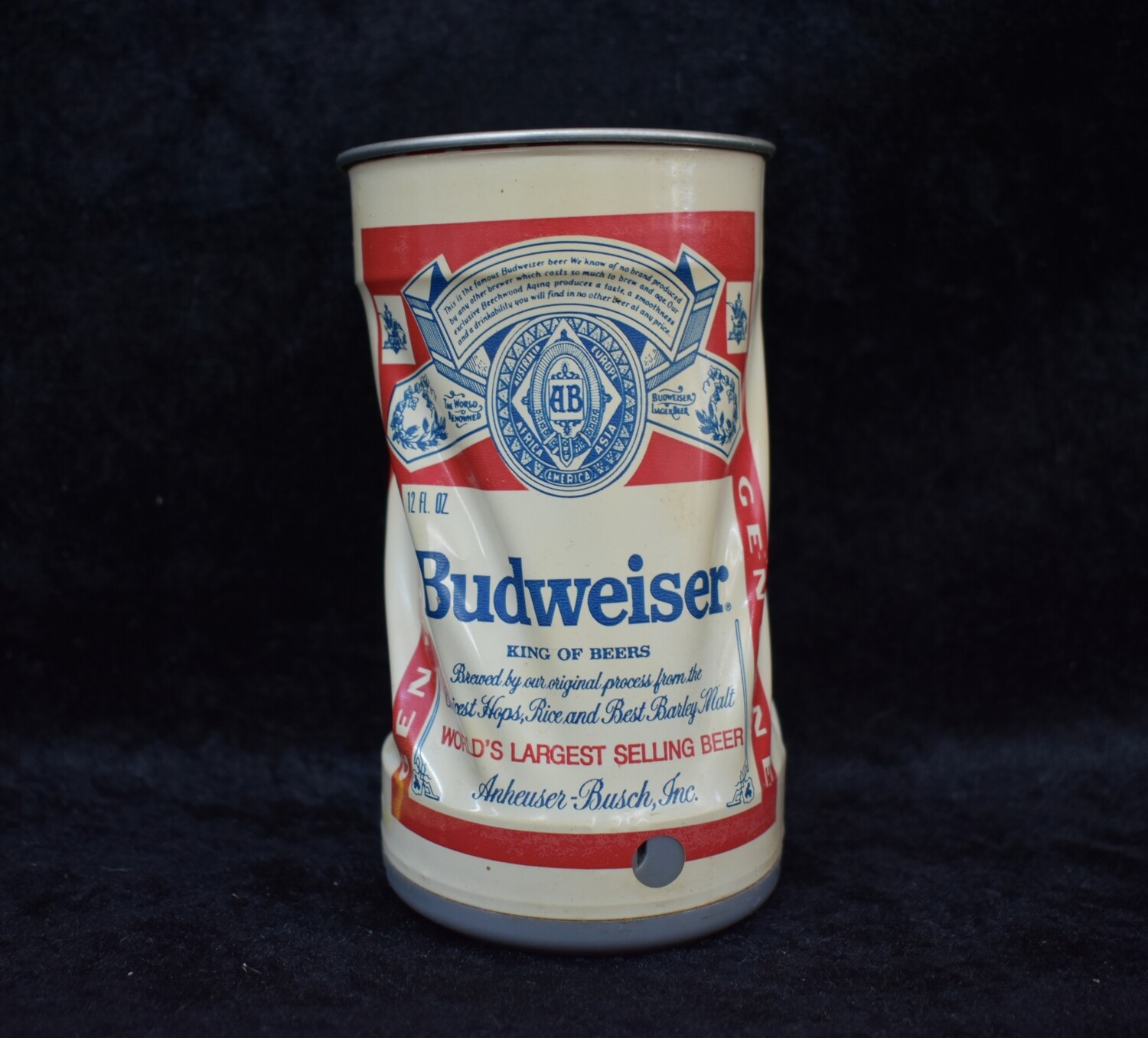 Vintage Dancing Budweiser Beer Can - Works!