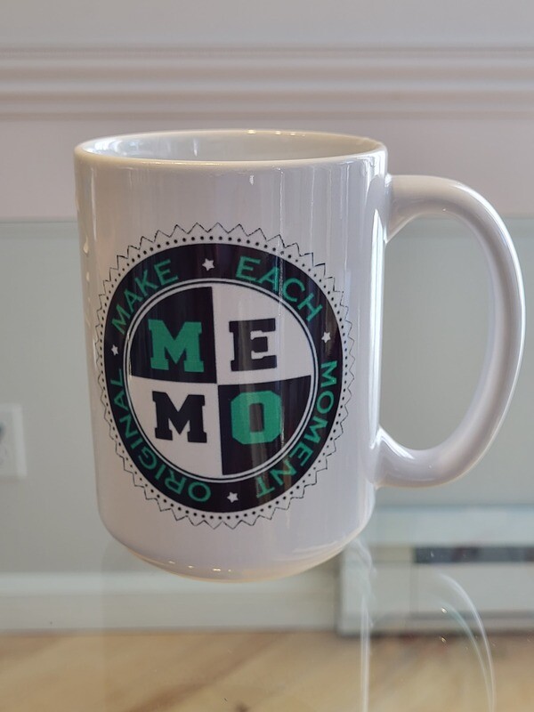 MEMO Green Black White Mug