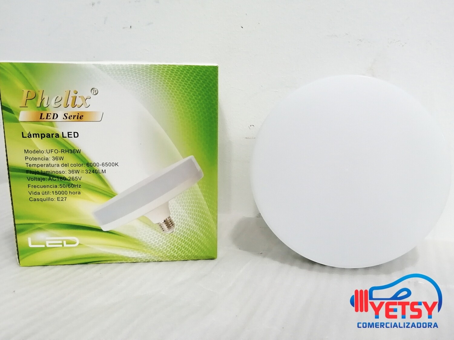 Focos Modelo Platillo PHELIX RH