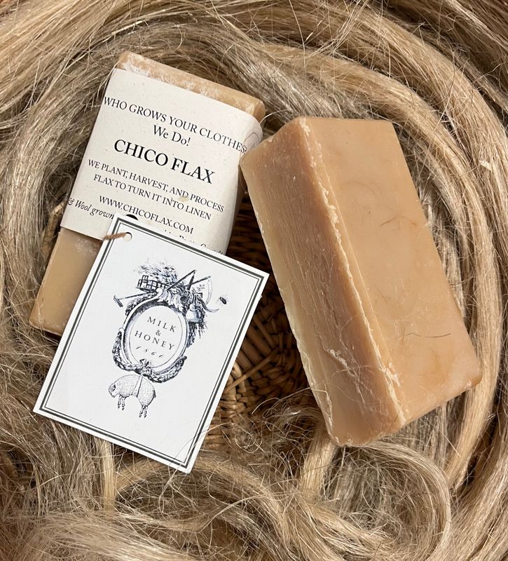 Milk and Honey 1860 Collaboration Flax Soap