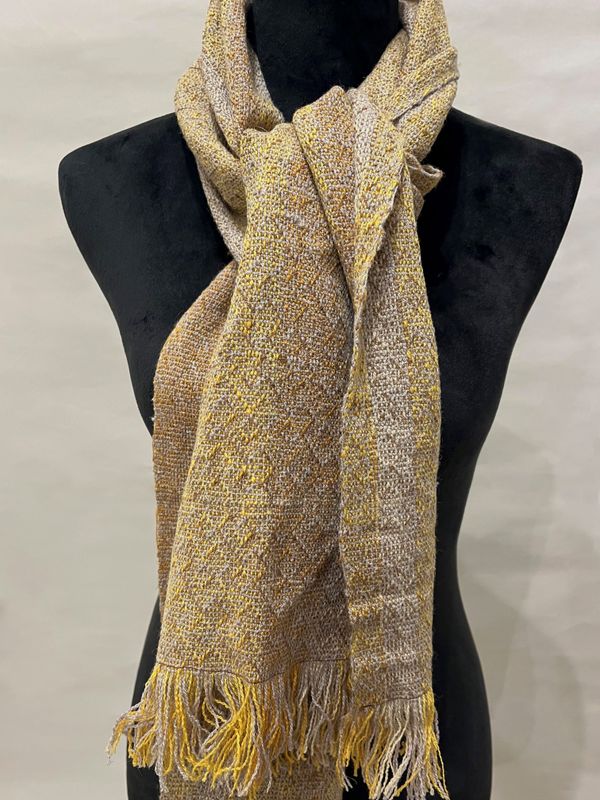 Jack O' Lantern Yellow Scarf