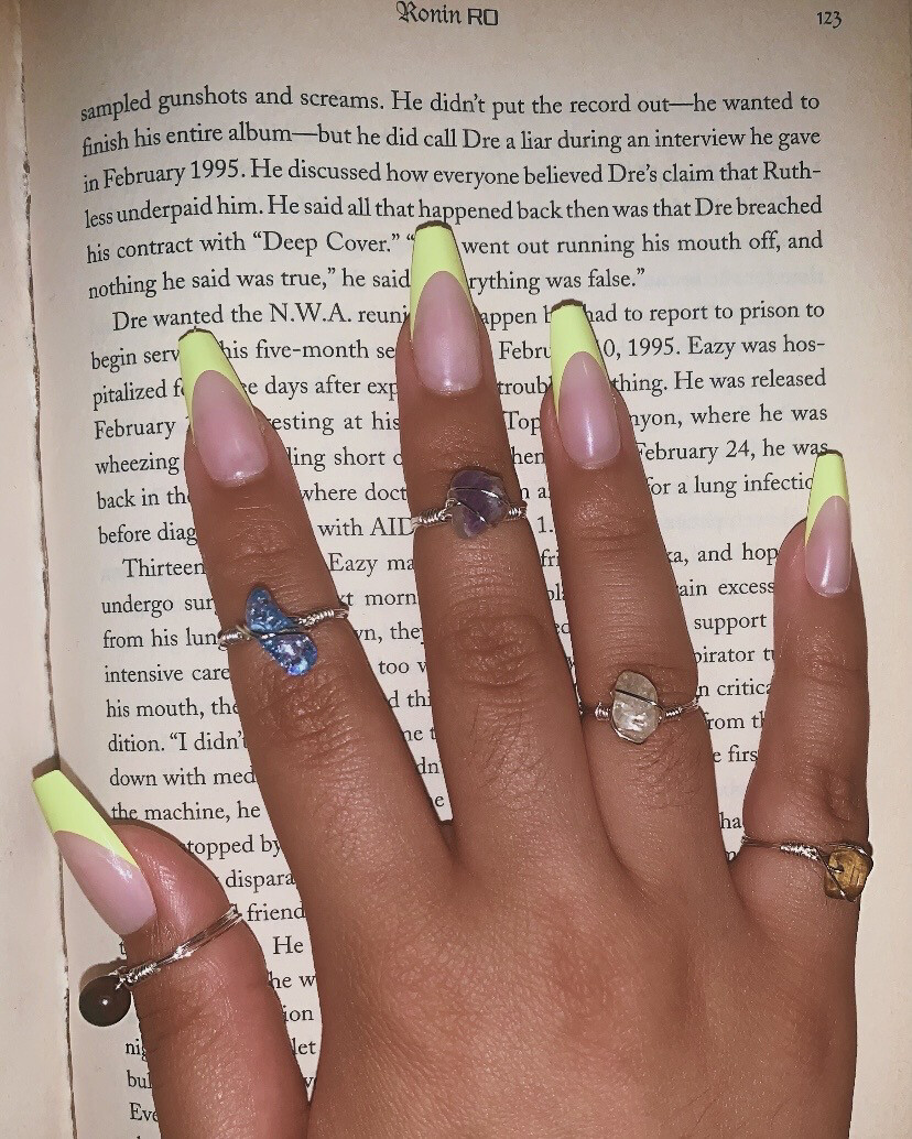 Crystal Rings Size 4