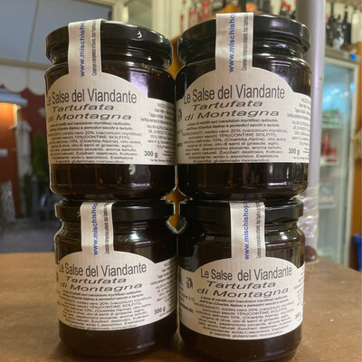 4 jars Salse del Viandante "tartufata" 300 g   shipping included