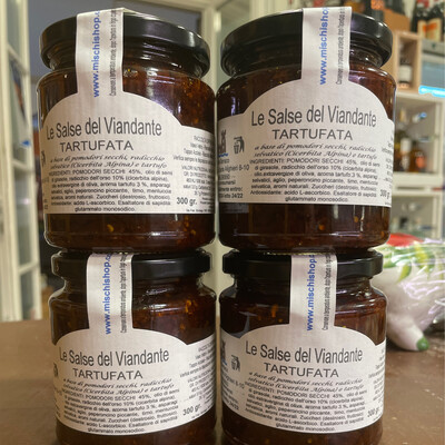 4 jars Salse del Viandante "tartufata" 300 g   shipping included