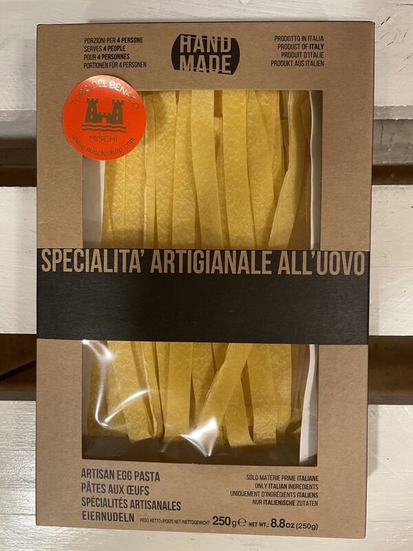 Handmade Egg Pappardelle 250 g &quot;MISCHI&quot;