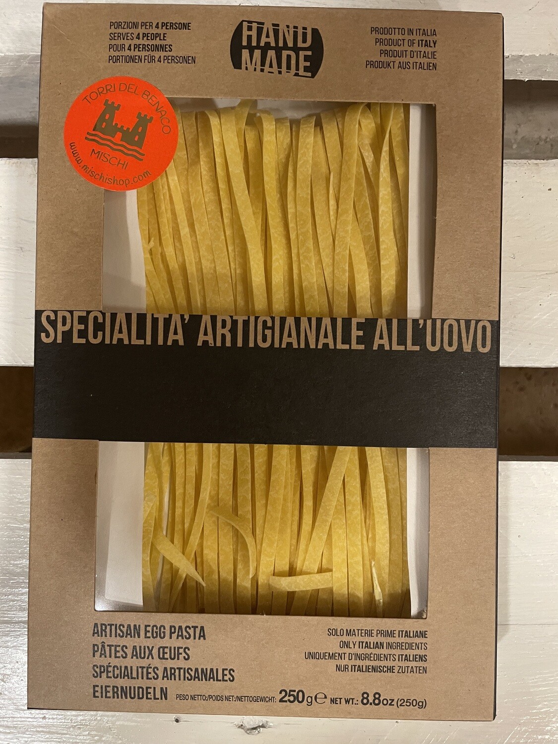 Handmade egg fettuccine 250 g &quot;MISCHI&quot;