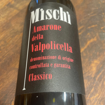 Amarone della Valpolicella doc 2019 15,5% vol .