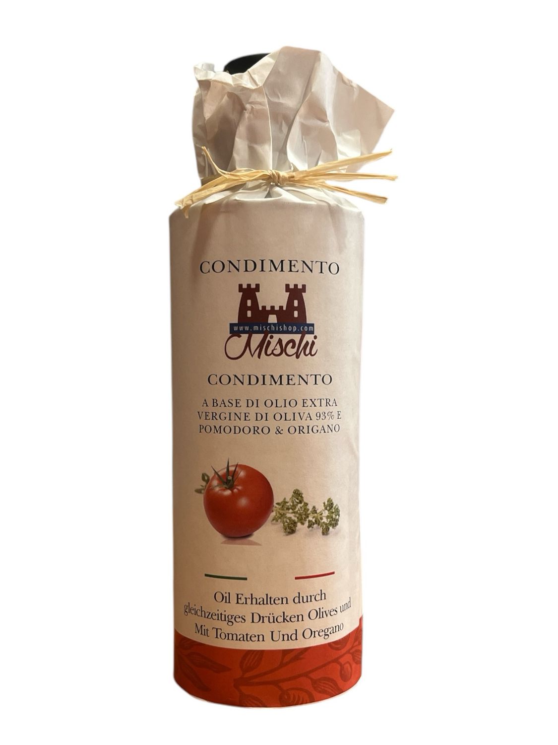Condimento Mischi Olio Extravergine di Oliva Pomodoro &amp; Origano 500ml