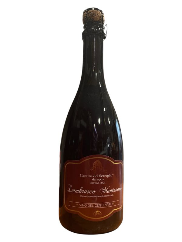 Cantina del Serraglio – Lambrusco Mantovano Rosso Secco “Del Centenario” DOC