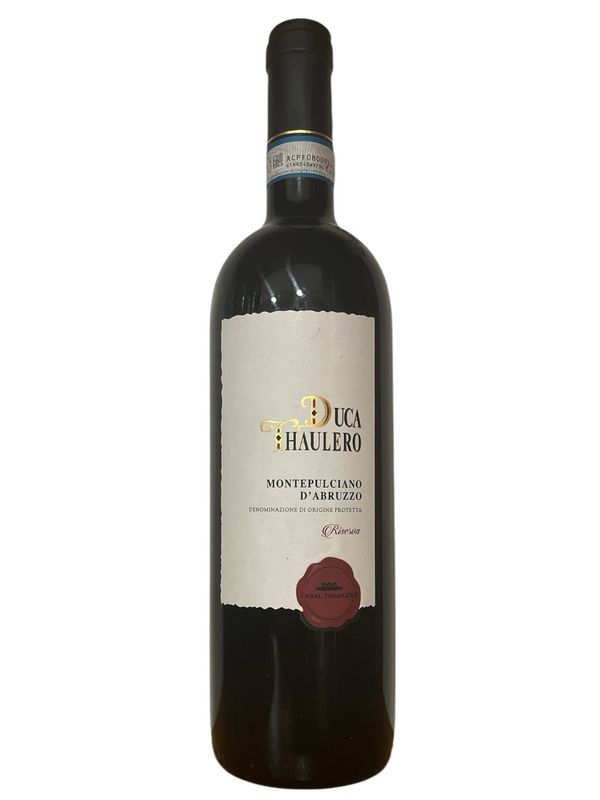 Montepulciano D&#39;Abruzzo Riserva DOC - Duca Thaulero  14,00 %