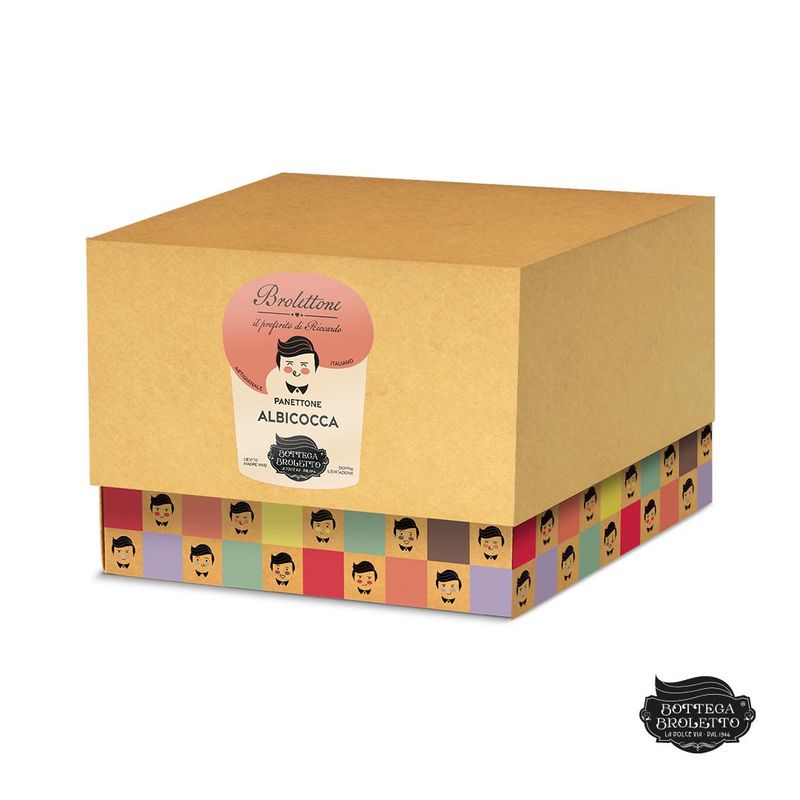 Apricot panettone 1 kg (RESERVATION for SHIPPING FROM 21 November Apricot panettone 1 kg (RESERVATION for SHIPPING FROM 21 November