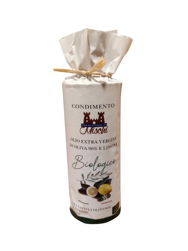 Mischi Condiment - Extra Virgin Olive Oil 96% and Organic Lemon 0.50 L