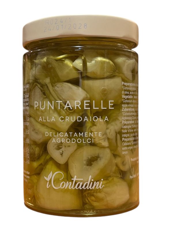 Puntarelle with sweet and sour &quot;crudaiola&quot; 500 g