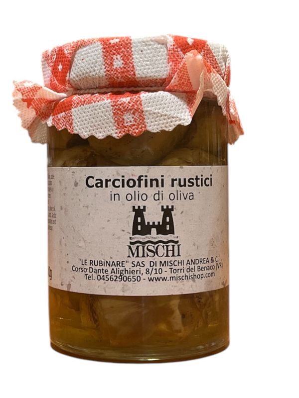 Rustic artichokes in oil 190 g