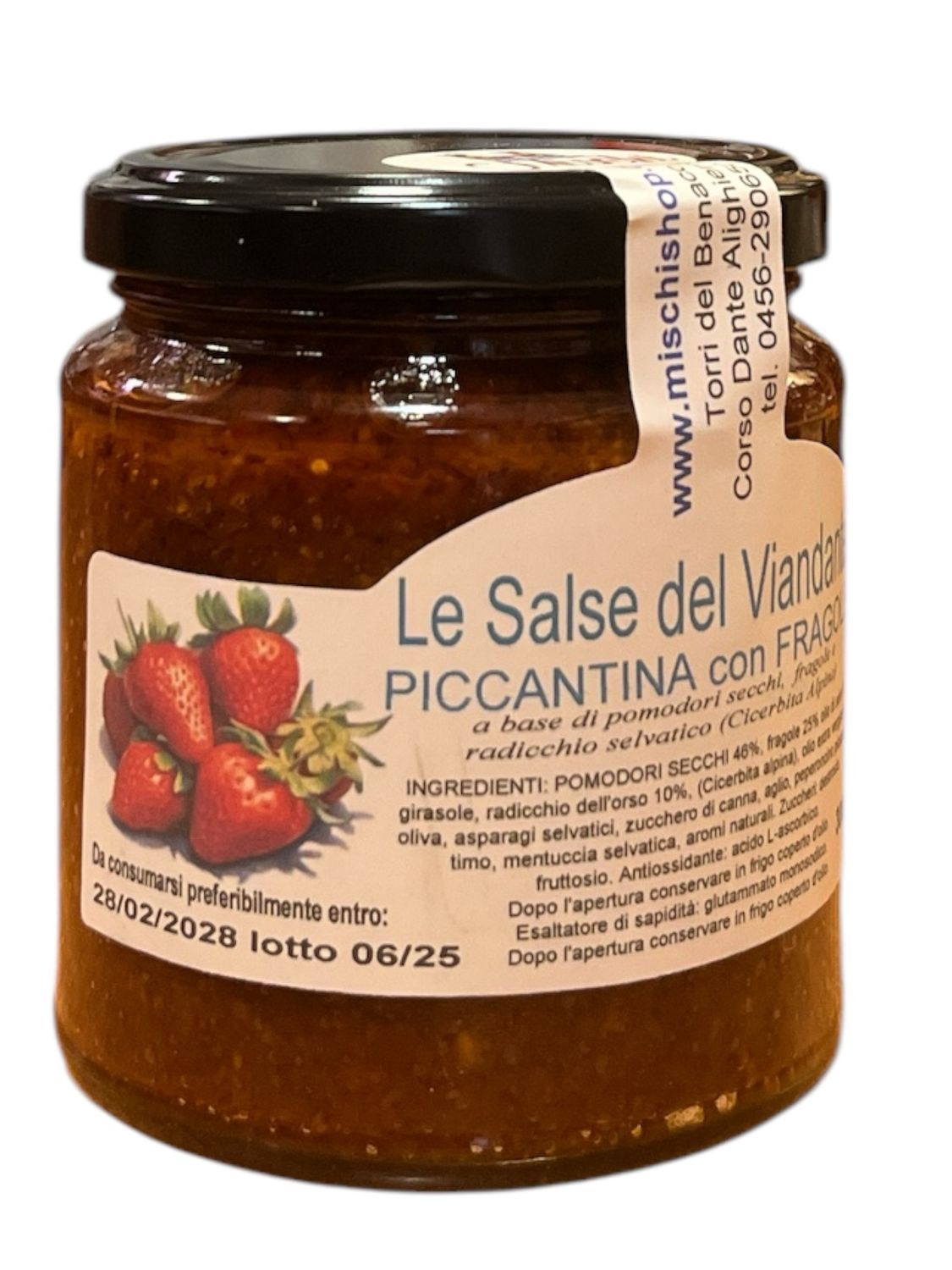 NOVITA&#39;-Piccantina with Strawberry 300 g