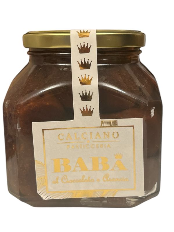 Chocolate and orange baba 700 gr