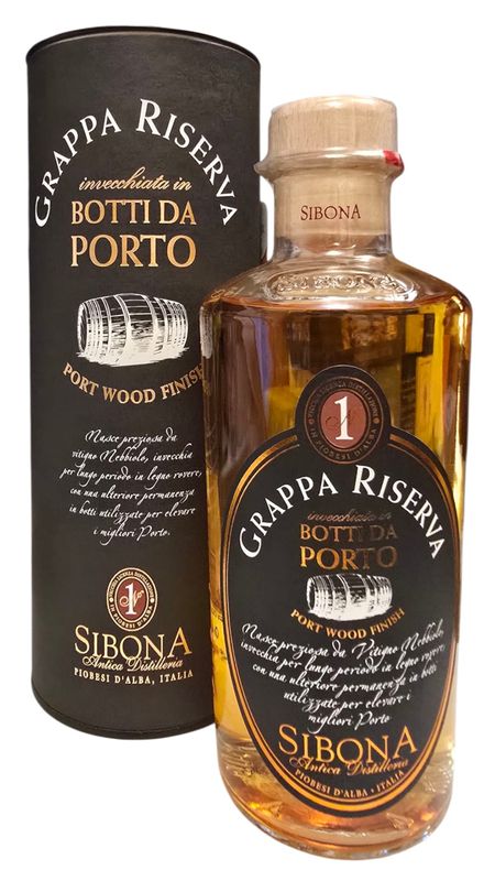 Grappa Riserva in harbour barrels, 500ml