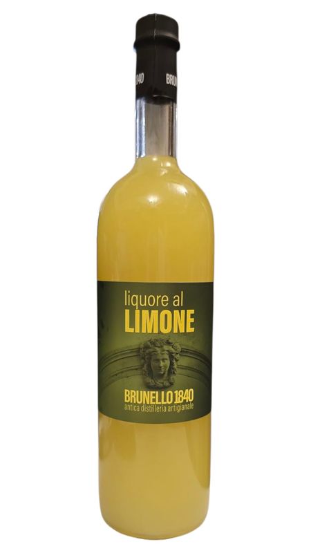 Lemon Liquor 30% &quot;Brunello 1840&quot; 1000ml.