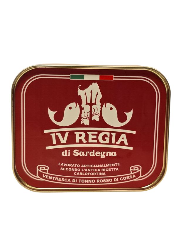 Red Tuna Belly of Corsica. 340g &quot;1V Regia di Sardegna&quot;