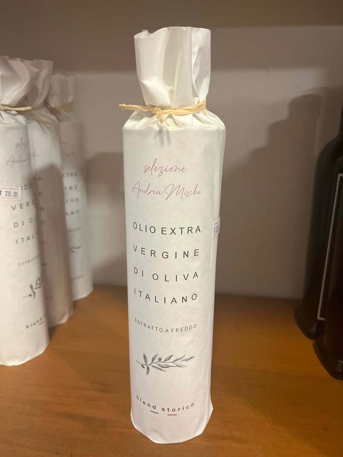 Italian extra virgin olive oil can 750 ml