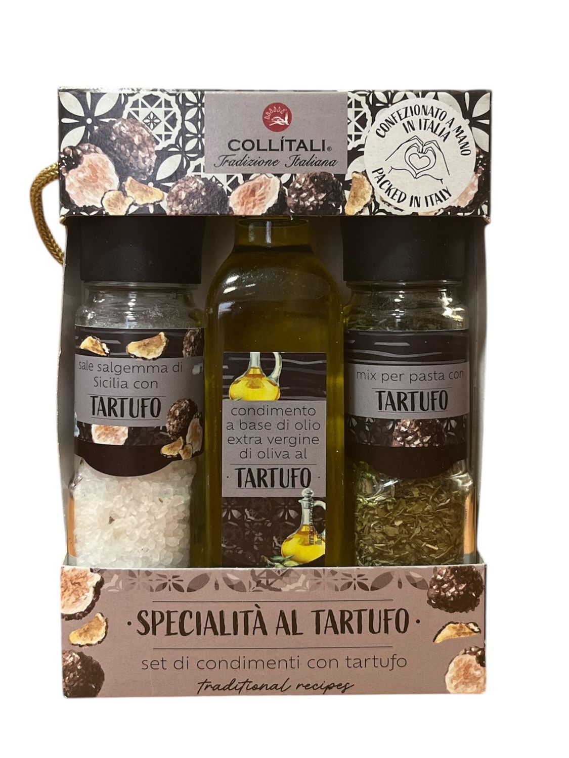 Truffle seasoning set.