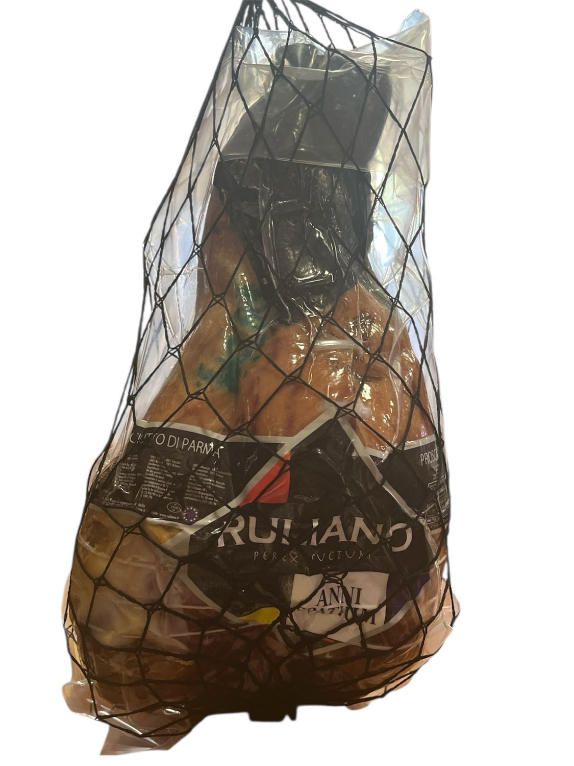 Parma ham &quot;Perex suctum&quot; Boneless Ruliano 8/8.5 kg